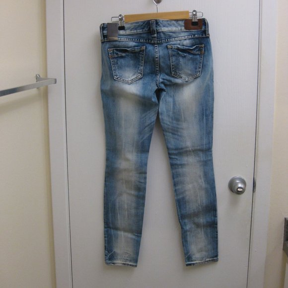 NWT Express Zelda ultra skinny leg jeans 2 short - Picture 3 of 6